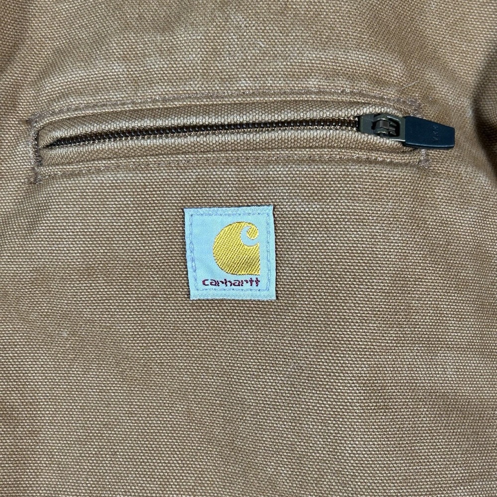 Carhartt Women's Iconic Washed Duck Sierra Jacket Size 2XL (20) Brown Work Wear - Picture 5 of 16